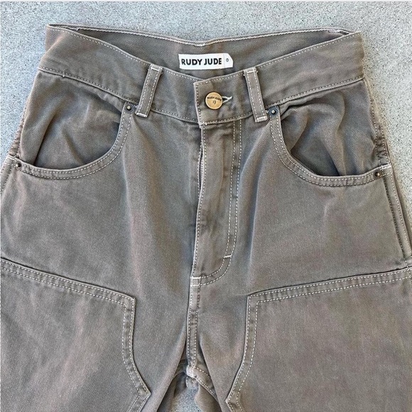 - Rudy Jude Utility Jeans size 0 in SAGE - Picture 3 of 5